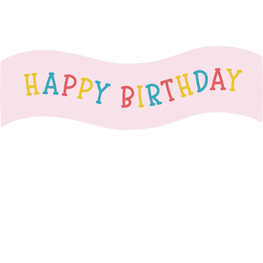 Personalized Birthday Vinyl Backdrop Banners