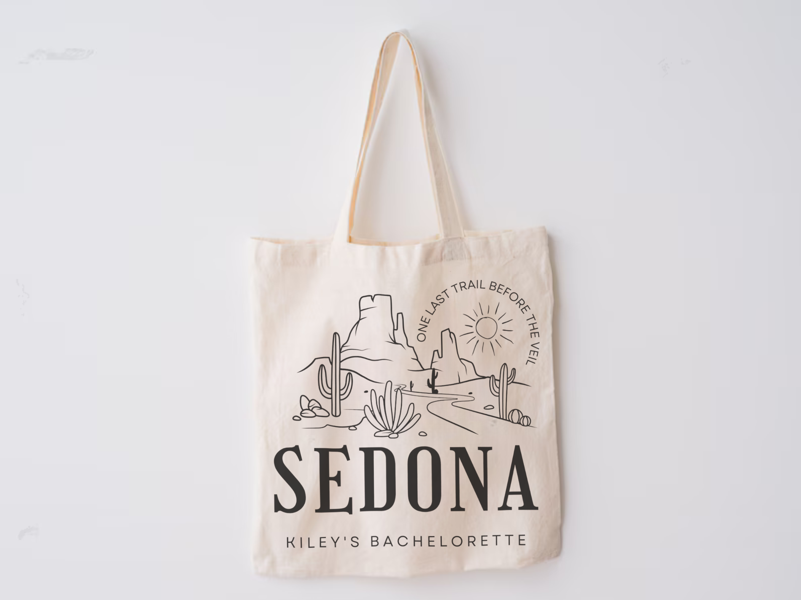 Sedona Arizona Bridesmaid Gift Tote Bags