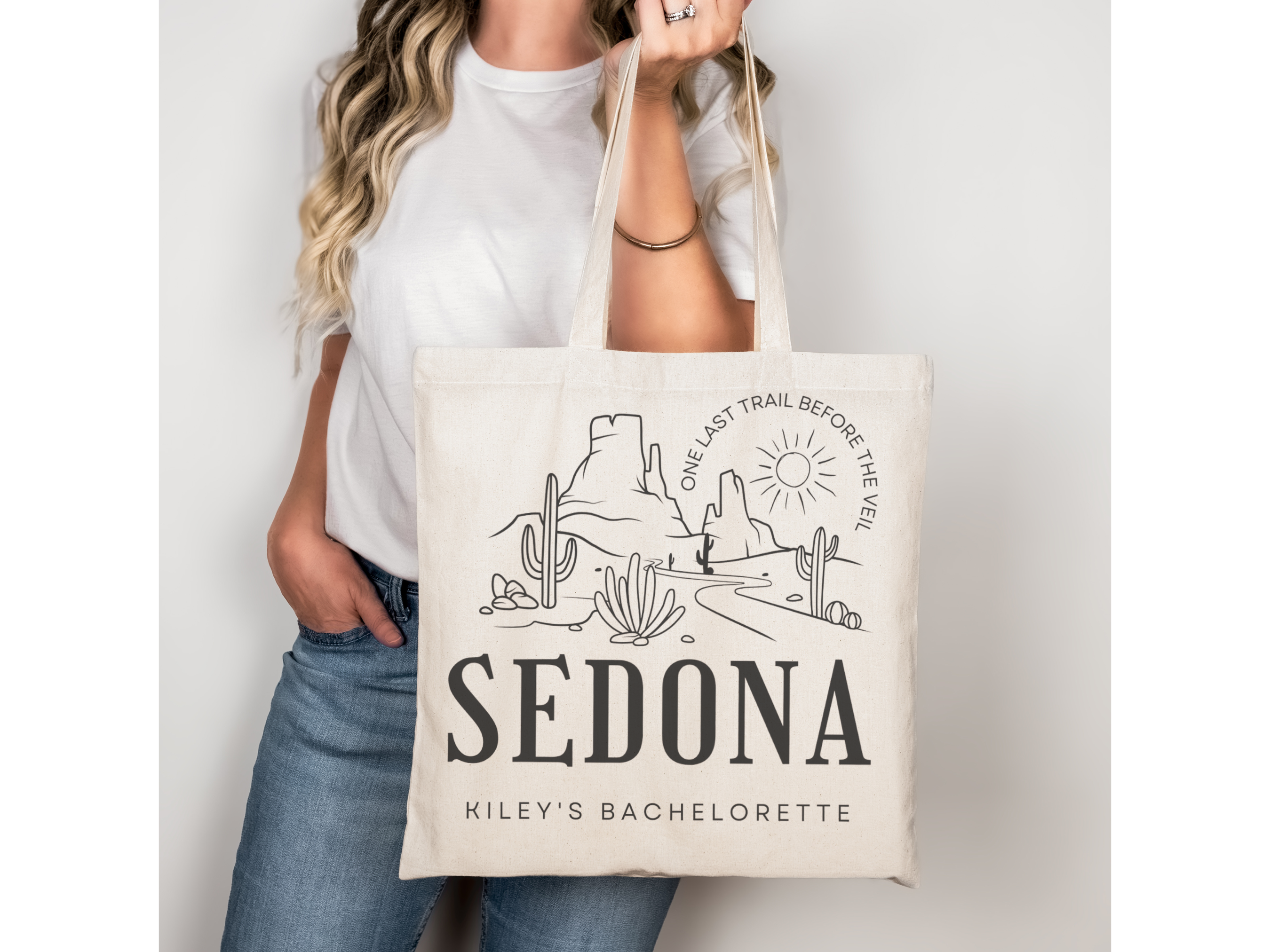 Sedona Arizona Bridesmaid Gift Tote Bags