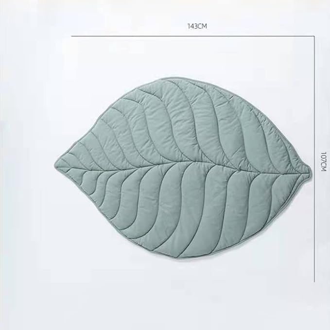 Leaf Shape Baby Quilted Floor Play Mat
