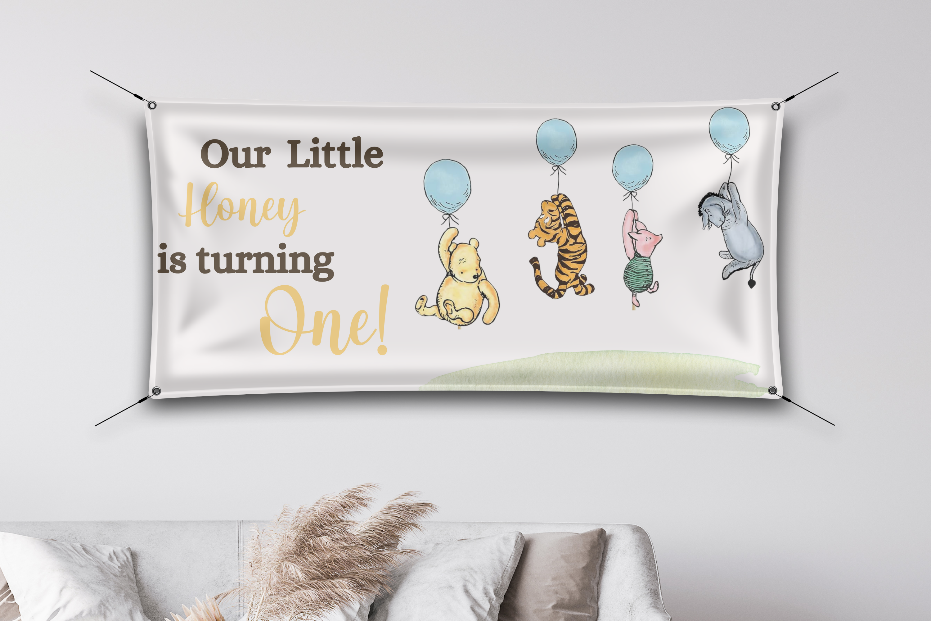 Our Little Honey is Turning Banner