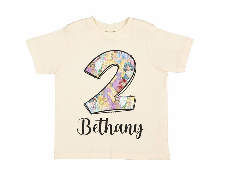 Personalized Princess Birthday Shirt