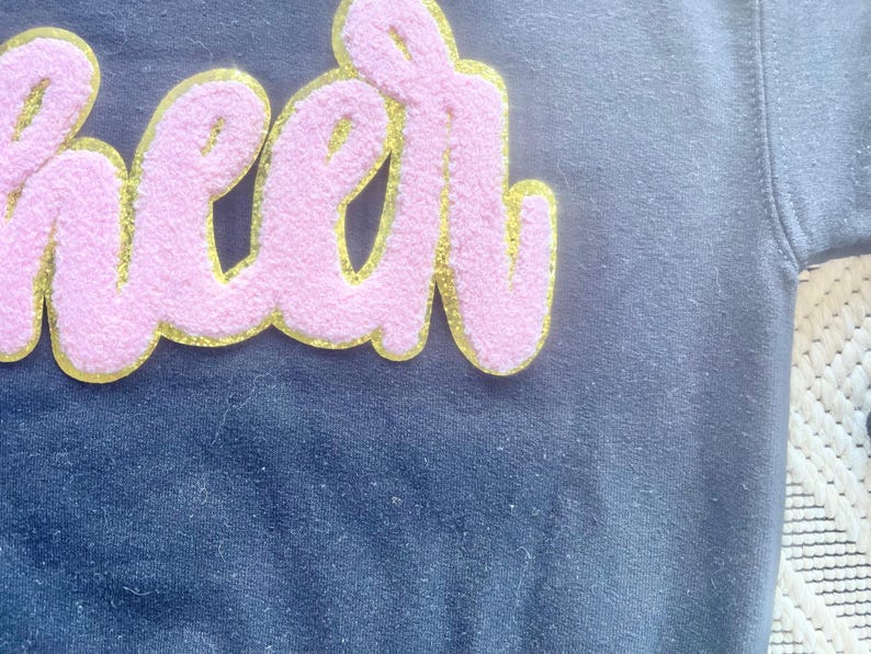 CHEER Youth Glitter Chenille Sweatshirt