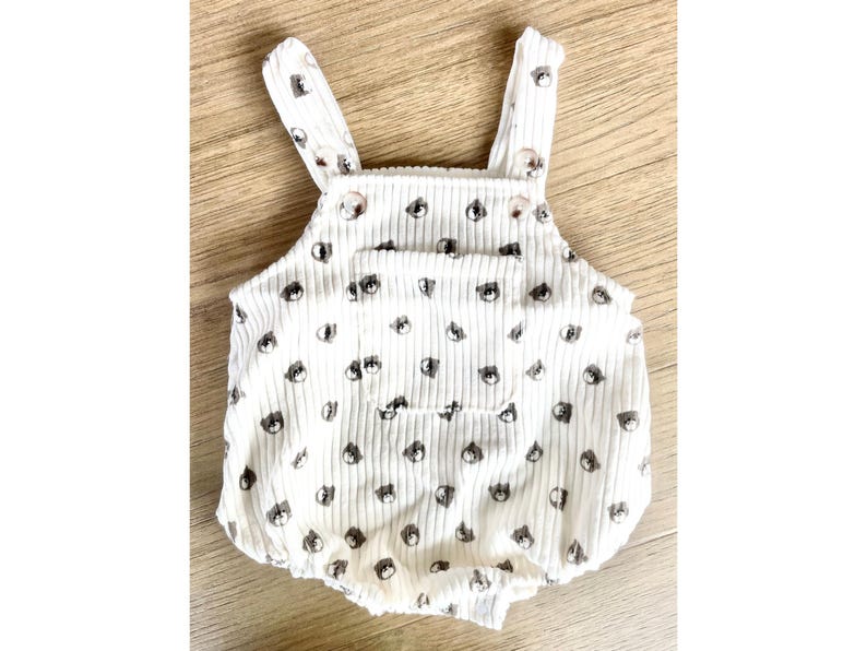 Floral Baby Bubble Romper Newborn