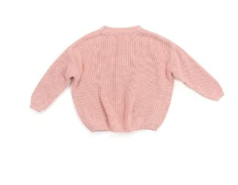 Chunky Knit Newborn Baby Sweater