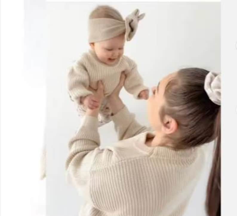 Chunky Knit Newborn Baby Sweater