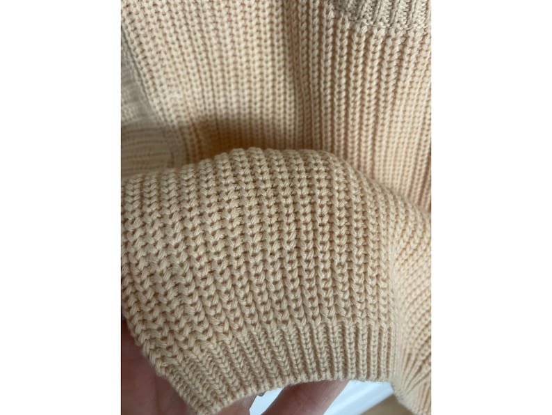 Chunky Knit Newborn Baby Sweater