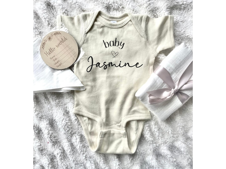 Personalized 5-Piece Baby Gift Set