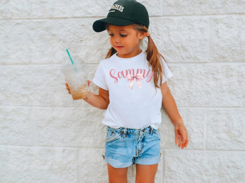 Custom Name Girl T-Shirt