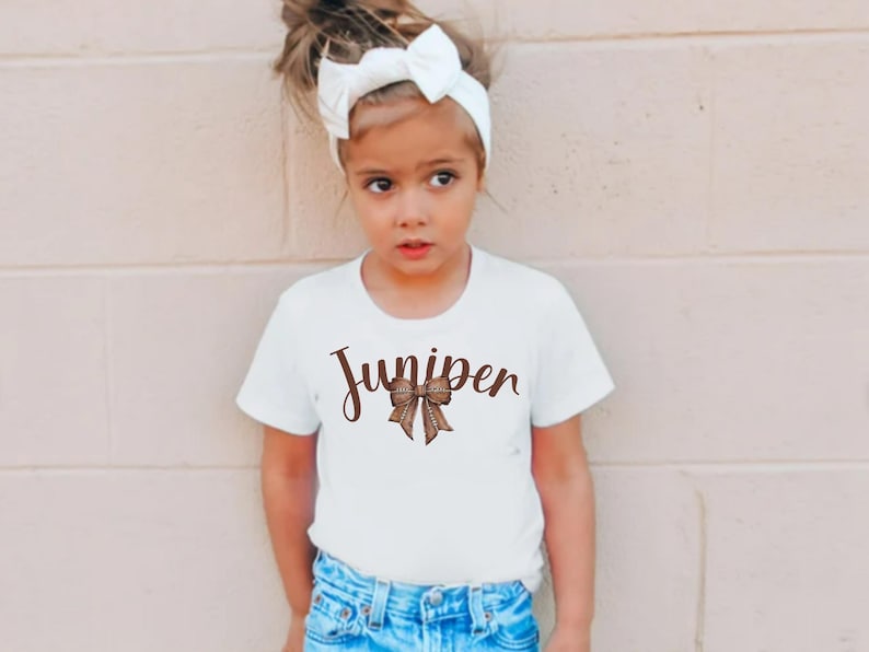 Custom Sports Name Girl T-Shirt