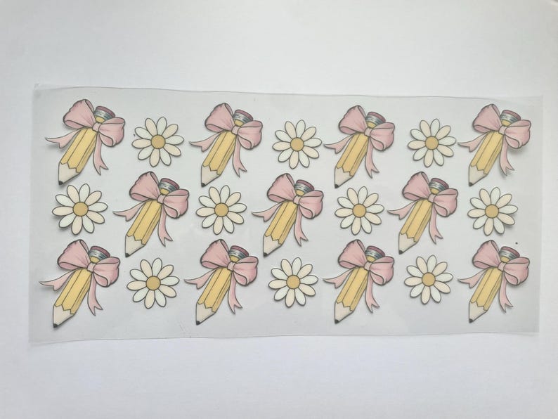 Floral Pencil Uv Wrap