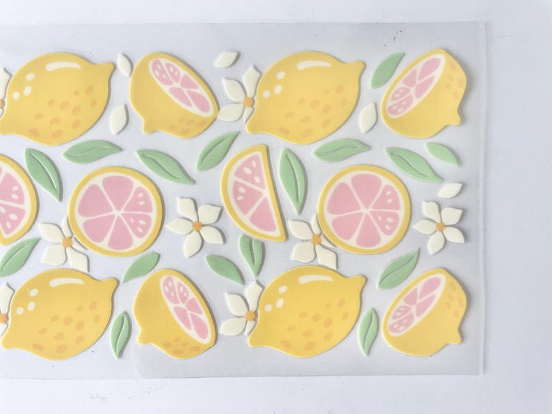 Lemon Pink Uv Wrap
