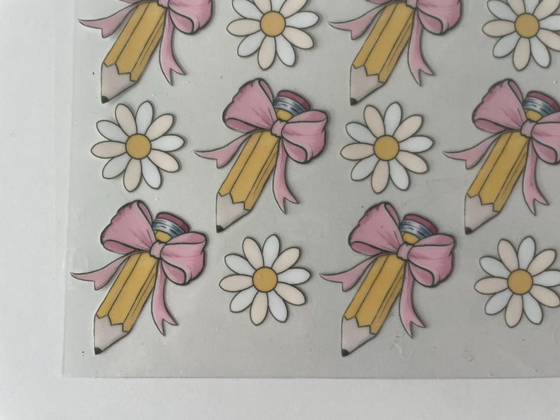 Floral Pencil Uv Wrap