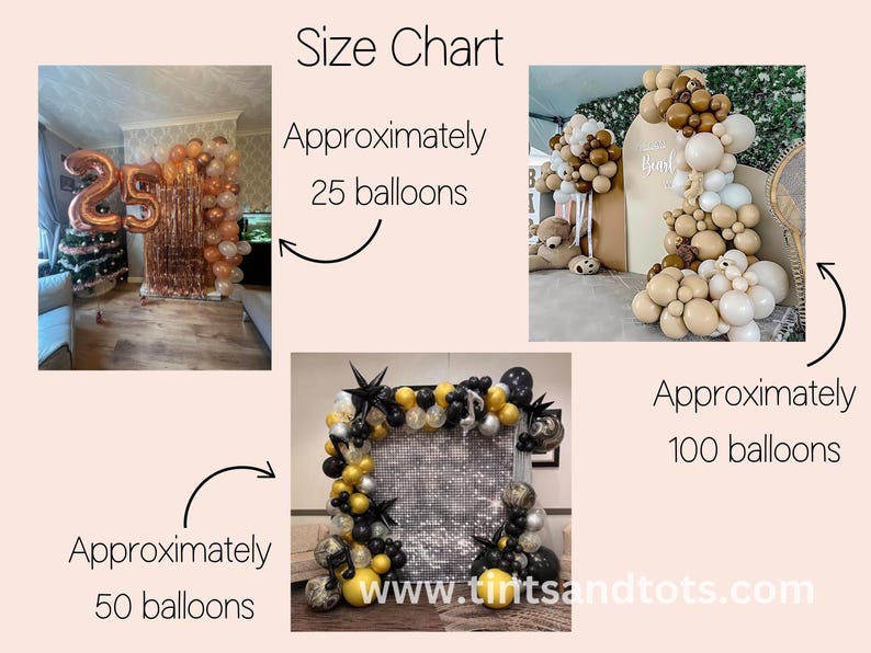 Boho Neutral Balloon Garland Kit