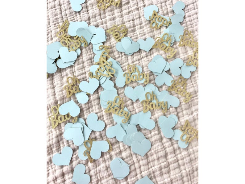 100-Piece Blue Baby Boy Confetti