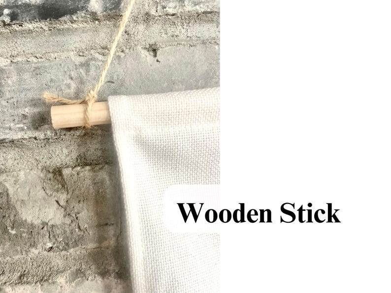 Personalized Text Canvas Wall Hanging