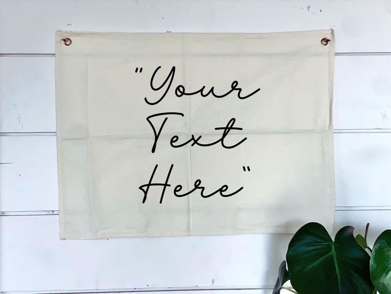 Custom Quote Canvas Banner
