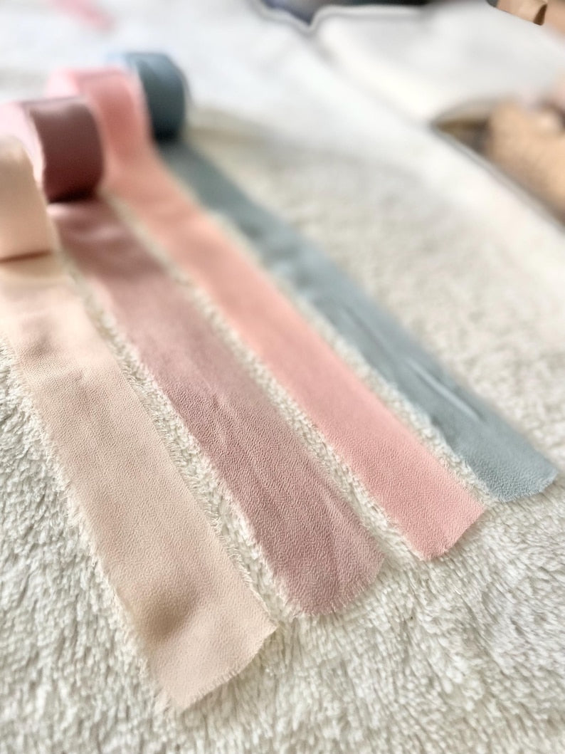 Dusty Pink Ribbon for Bouquets & Gifts
