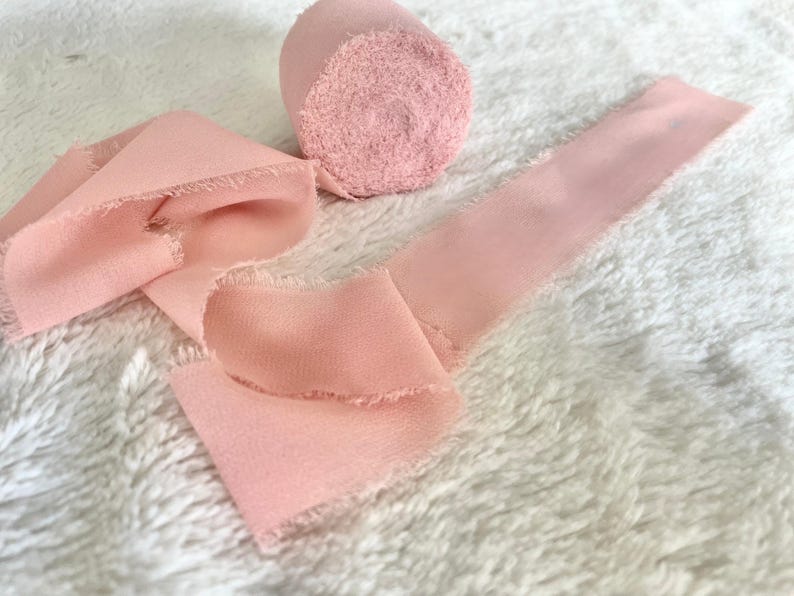 Dusty Pink Ribbon for Bouquets & Gifts