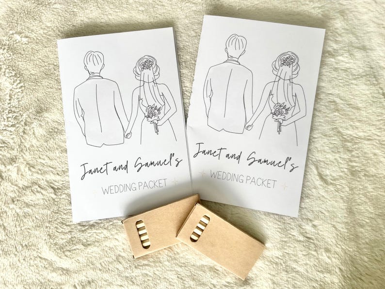 Custom Wedding Name Coloring Book with Bubbles