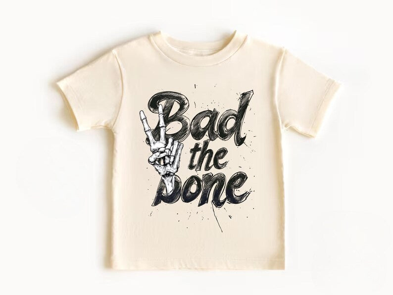 Bad Two the Bone 2nd Birthday Shirt for Boys & Girls – Funny Toddler Gift Tee