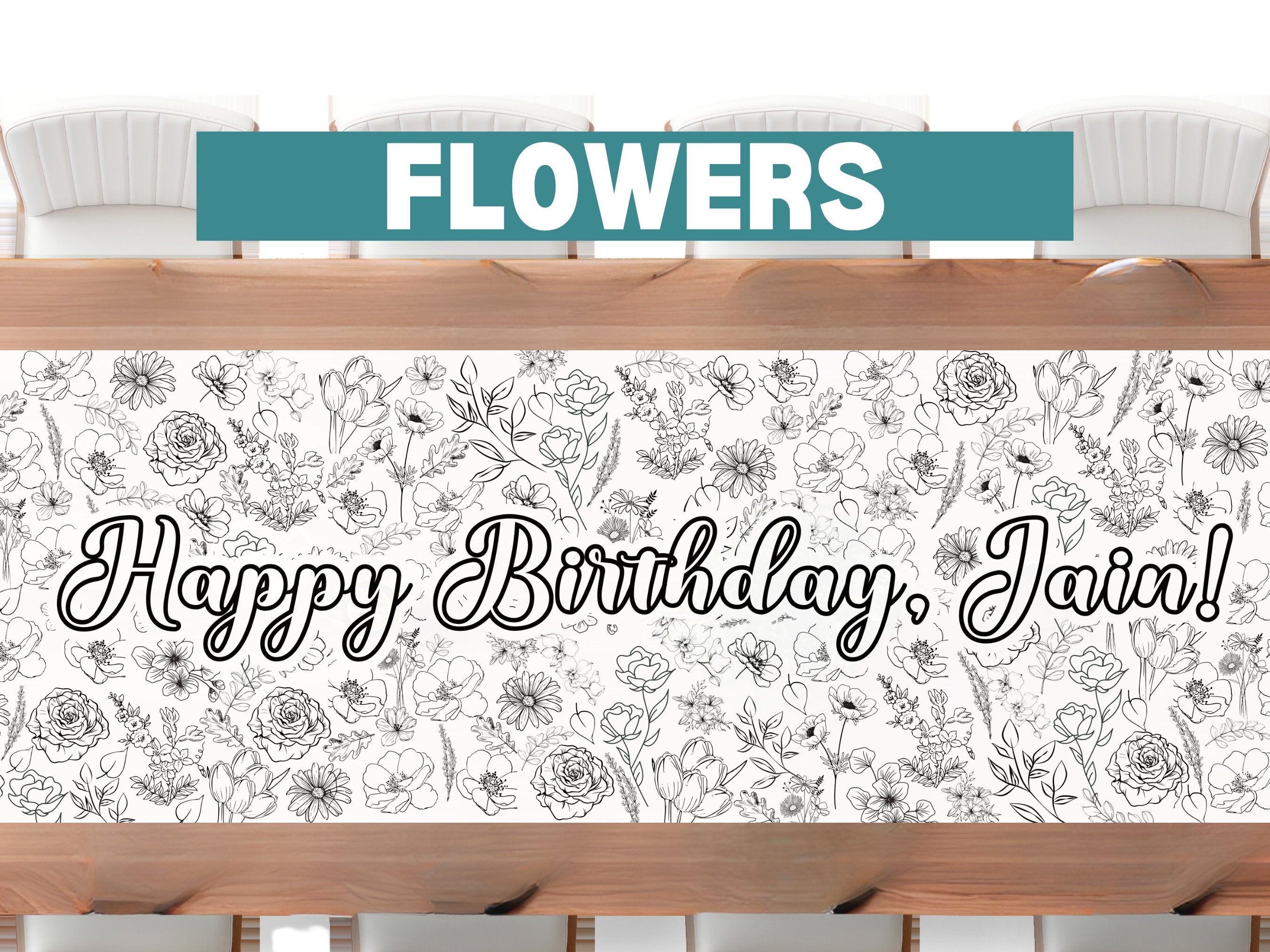 Flowers Daisy Whimsical Birthday