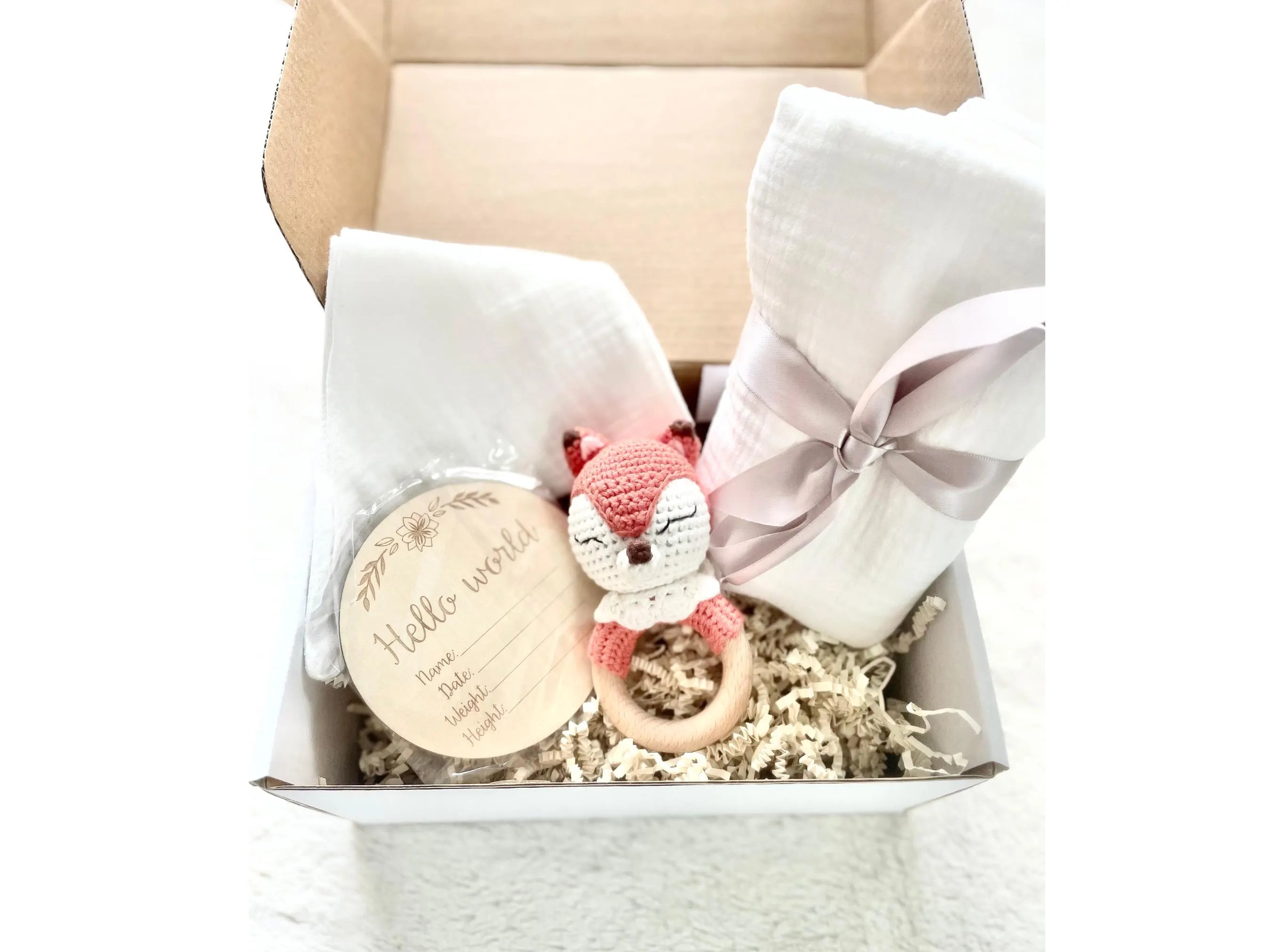 Personalized 5-Piece Baby Gift Set
